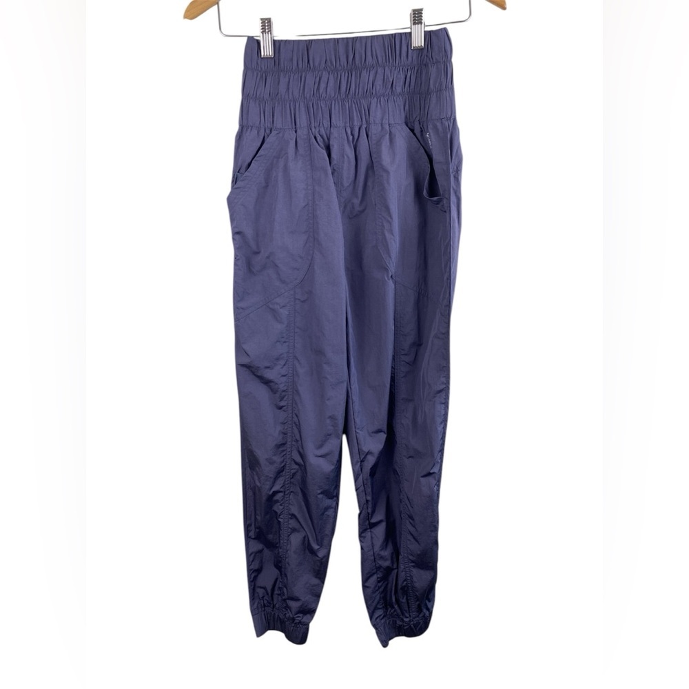 Free People Movement The Way Home Joggers Relaxed Cuffed Deep Sea - Picture 3 of 9